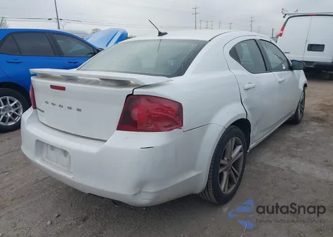 2013 Dodge Avenger Se V6 from USA, damaged, VIN 1C3CDZAG5DN750735
